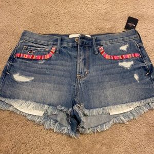 Hollister denim shorts